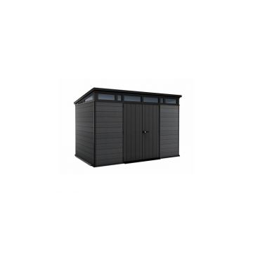 Casuta de gradina, Keter, Cortina 2.0 11 x 7 , Gri / Antracit Casuta de gradina, Keter, Cortina 2.0 11 x 7 , Gri / Antracit