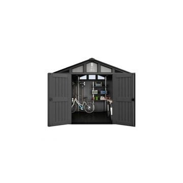 Casuta de gradina, Keter, Stronghold 10 x 8 Gri / Antracit Casuta de gradina, Keter, Stronghold 10 x 8 Gri / Antracit