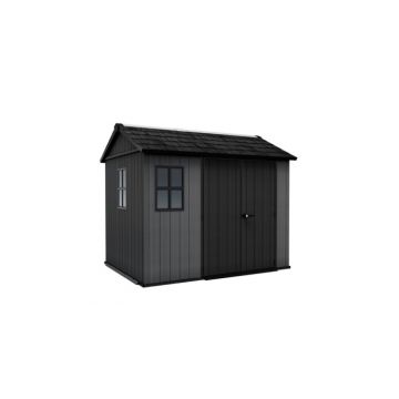 Magazie de gradina mare, Evotech, NEWTON Plus, 7.5x9, Gri, Keter 259109 Magazie de gradina mare, Evotech, NEWTON Plus, 7.5x9, Gri, Keter 259109